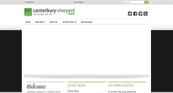 Desktop Screenshot of canterburyvineyard.org